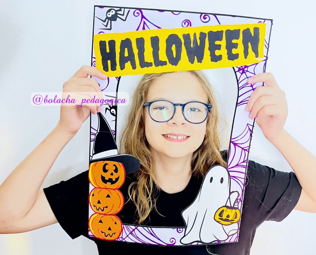 Moldura para fotos Halloween
