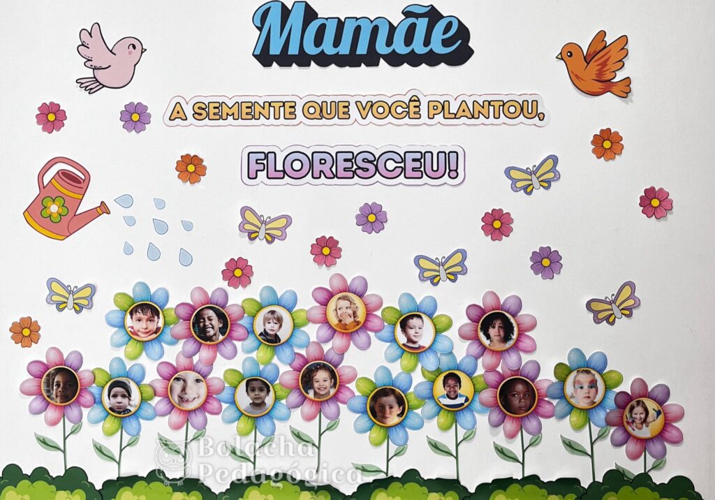 Painel mamãe a semente que você plantou