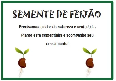Tag - Lembrancinha para o Dia da Árvore