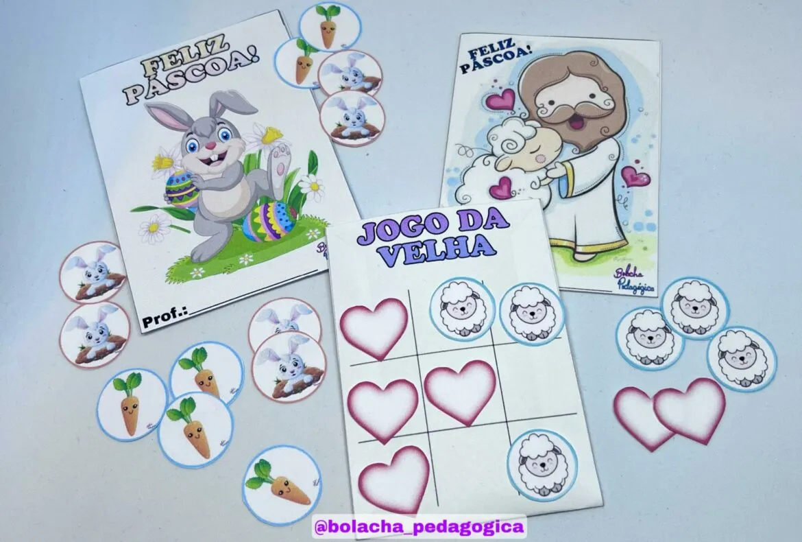jogo da velha pascoa
