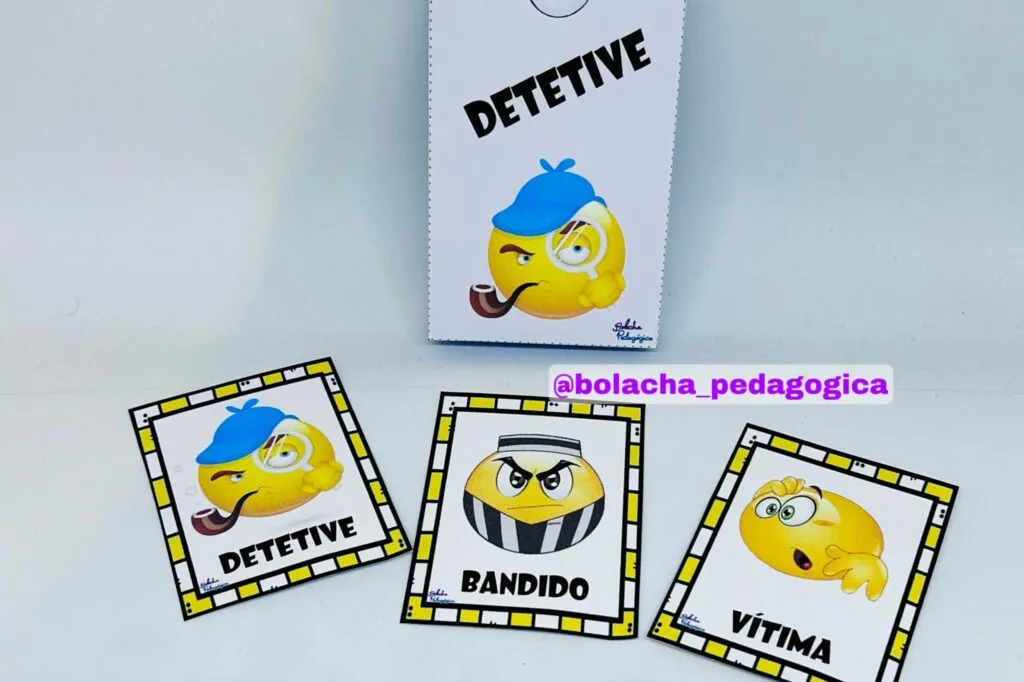 Baralho para o jogo detetive Baralho para o jogo detetive