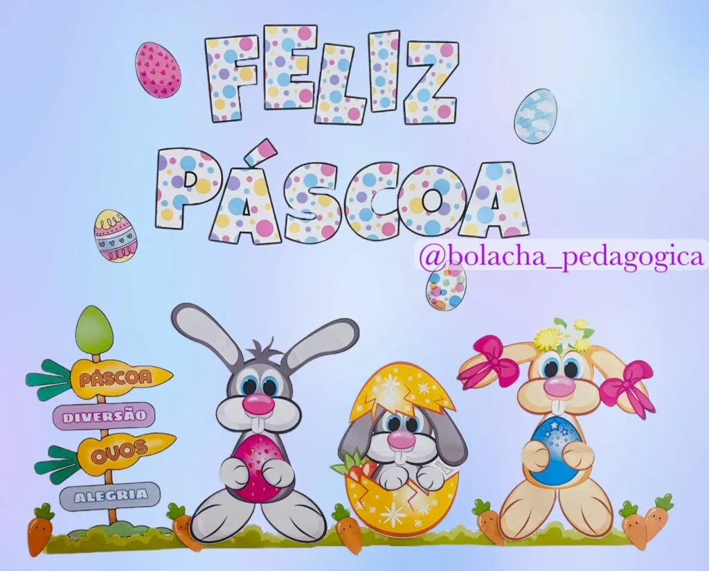 Painel para a Páscoa