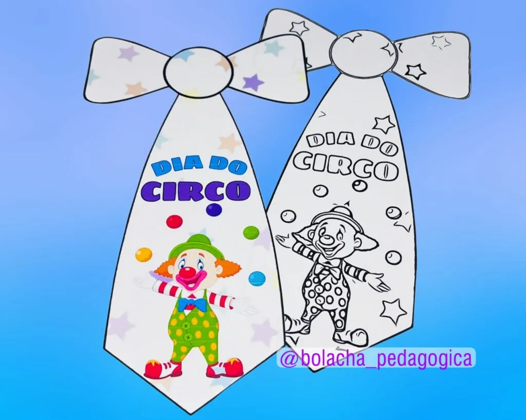 Gravata do circo!