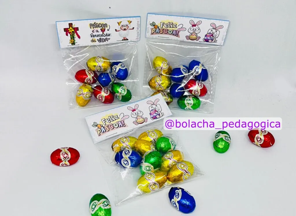 Tag para Saquinho Páscoa
