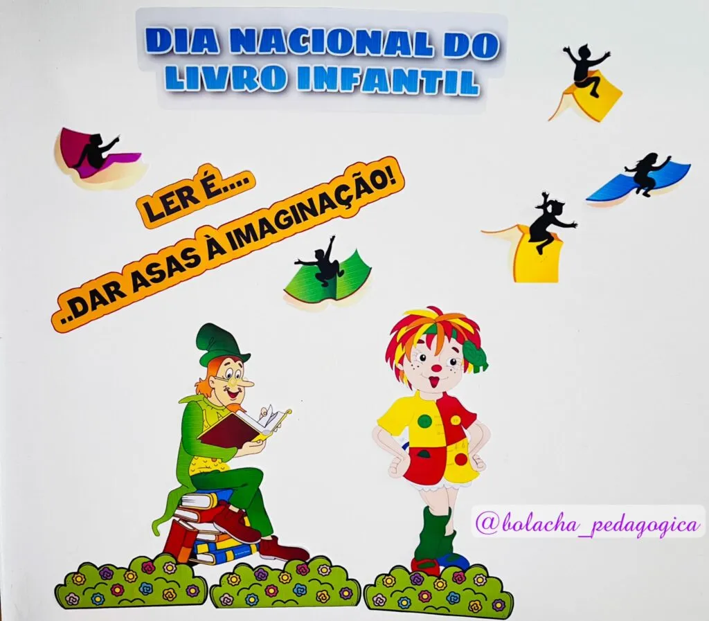 Painel dia nacional do livro infantil