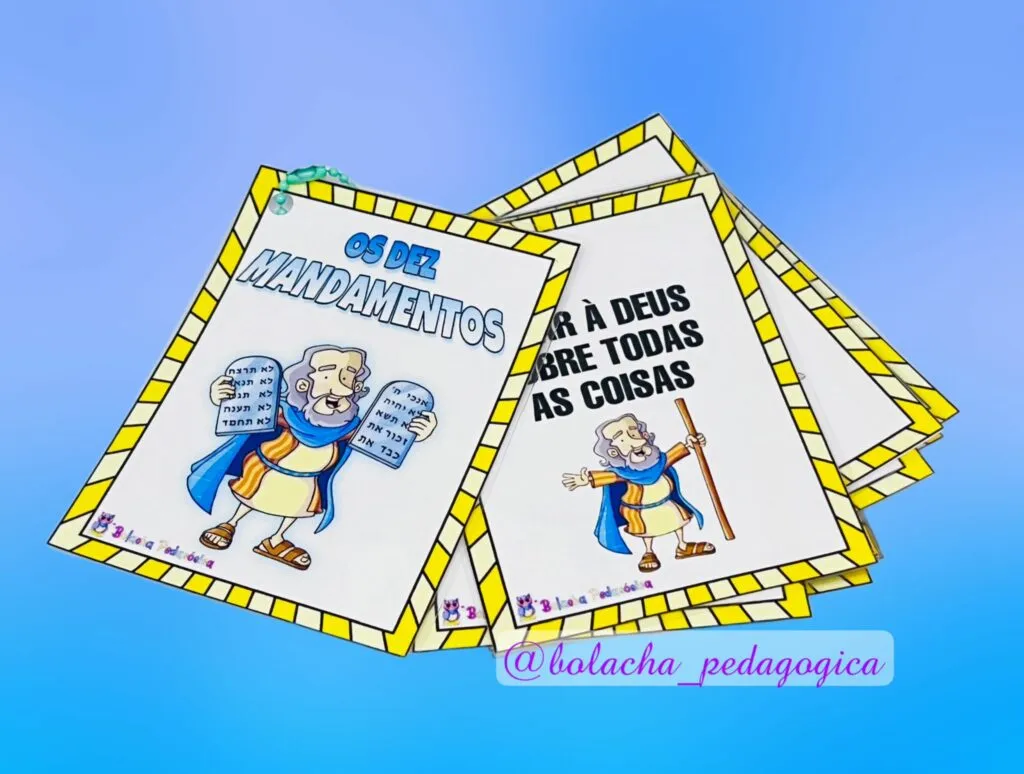 Chaveiro Os Dez Mandamentos