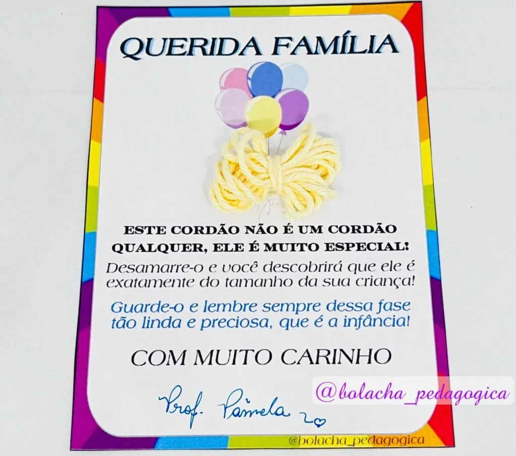 Cartão Cordão