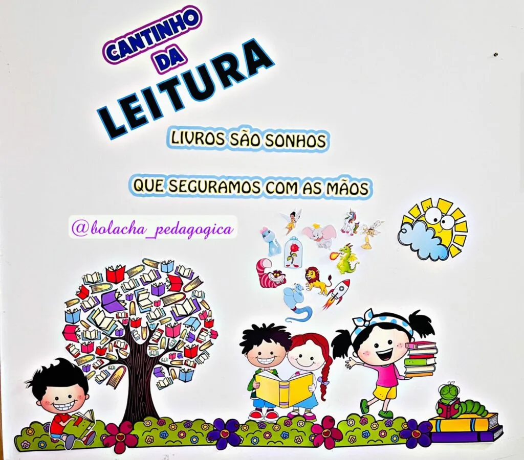 Painel Cantinho da leitura