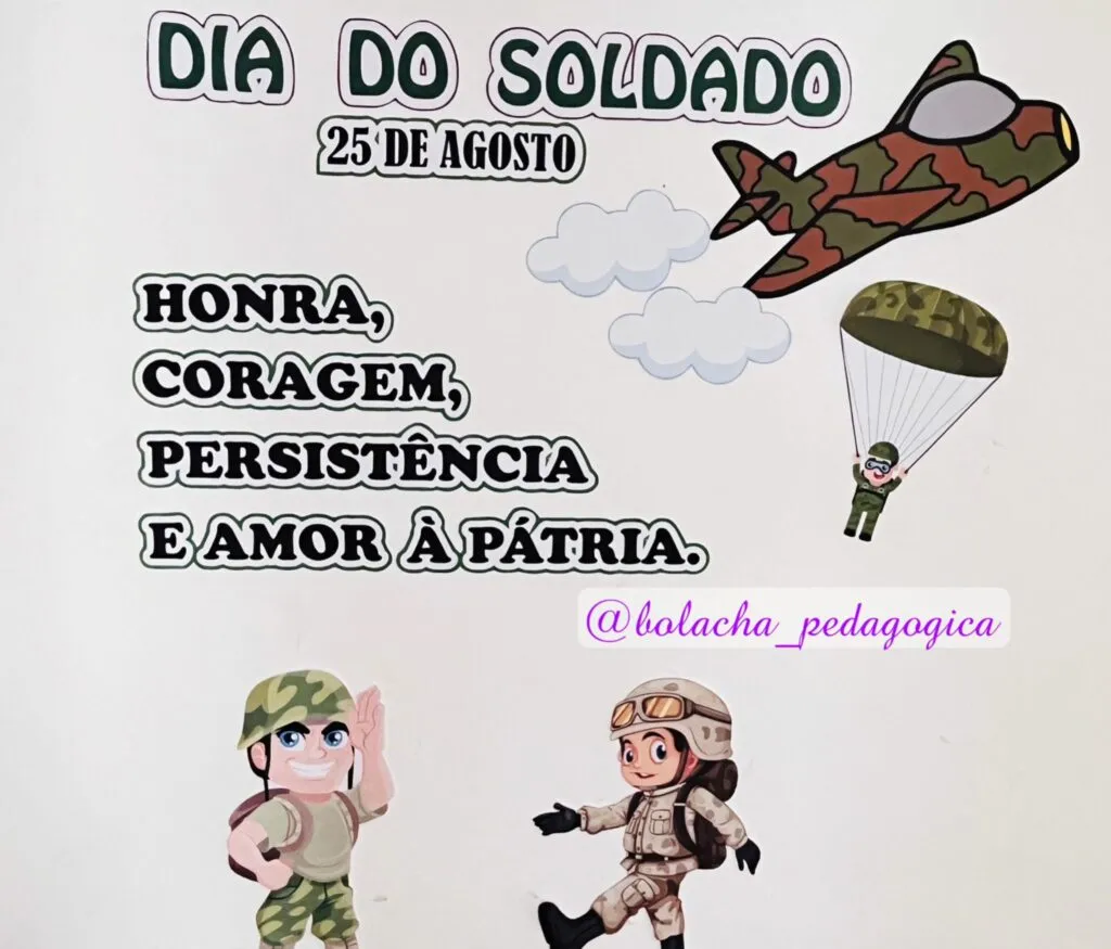 Painel dia do Soldado