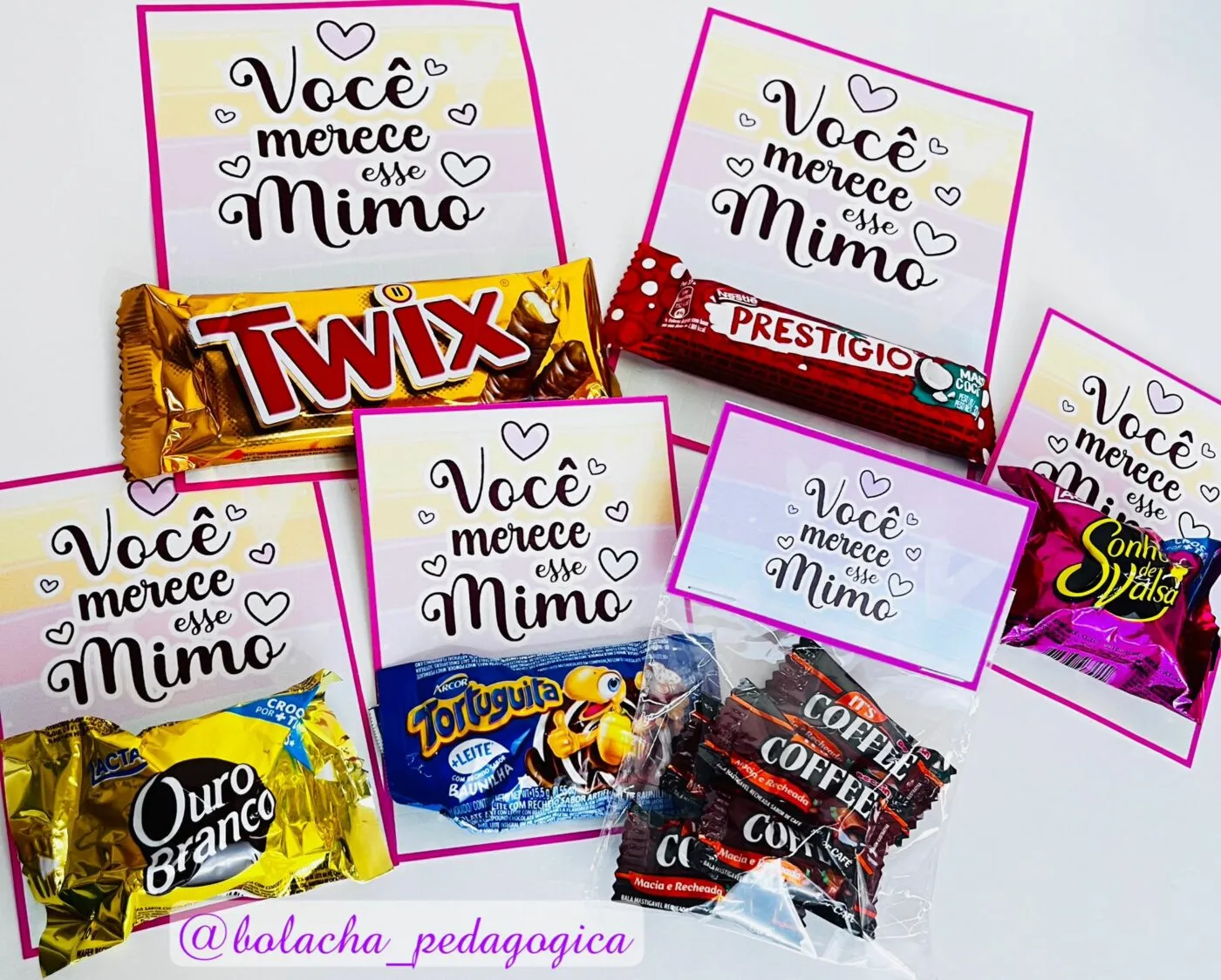 Lembrancinha você merece esse Mimo para o dia dos professores