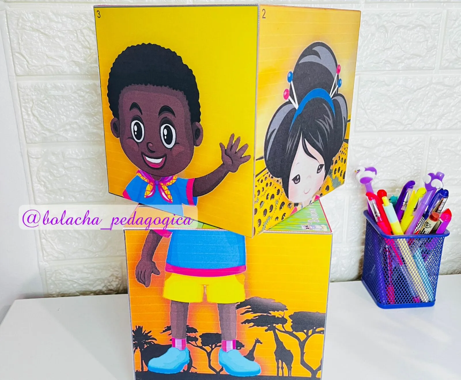 Dado Meninos de todas as cores